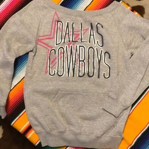 Dallas Cowboys Scoopneck Sweatshirt